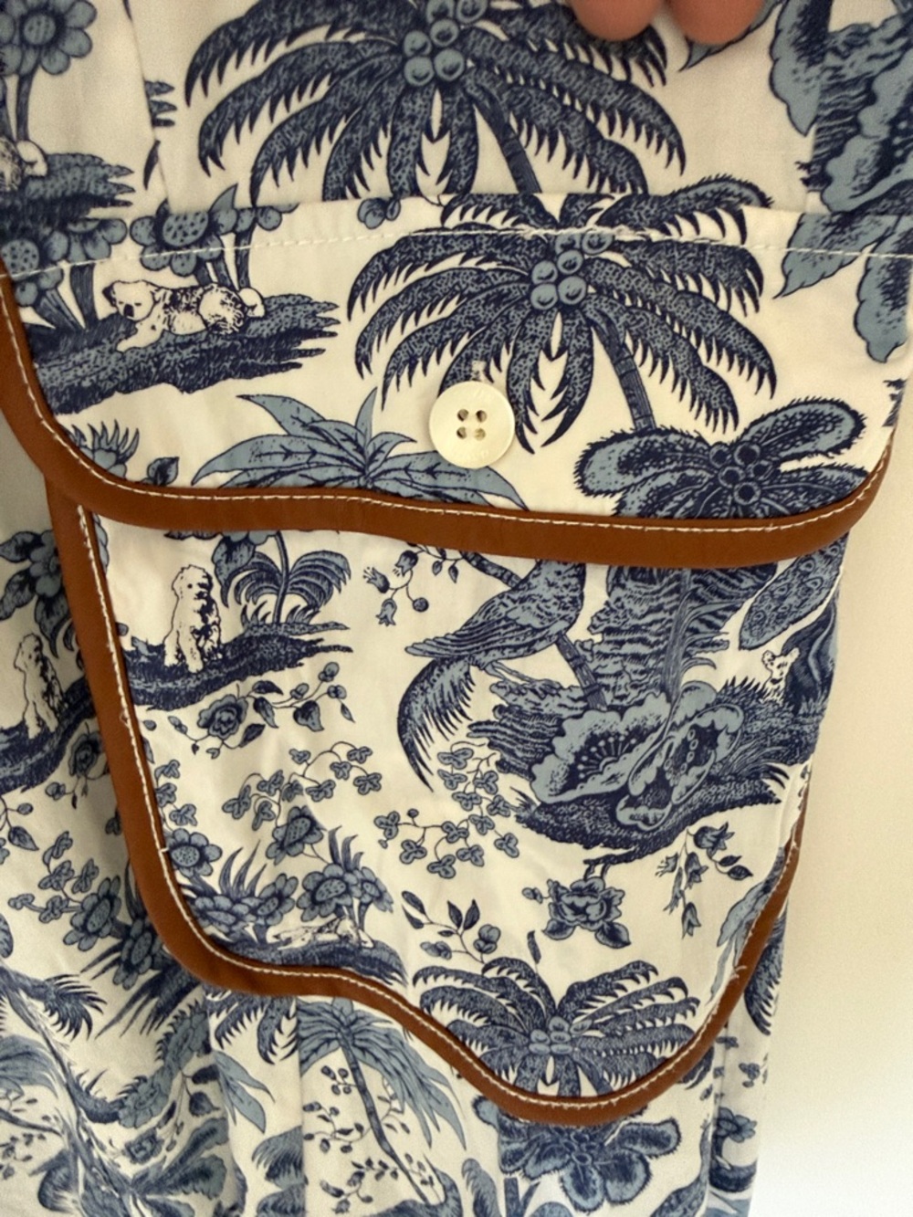 Staud Bait dress in Toile Whiskey - Picture 4 of 6